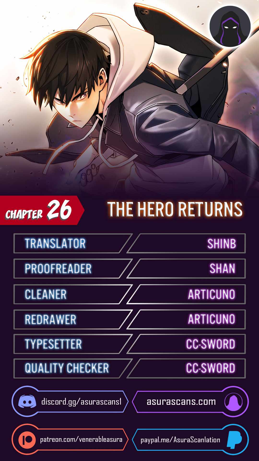 The Hero Returns chapter 26