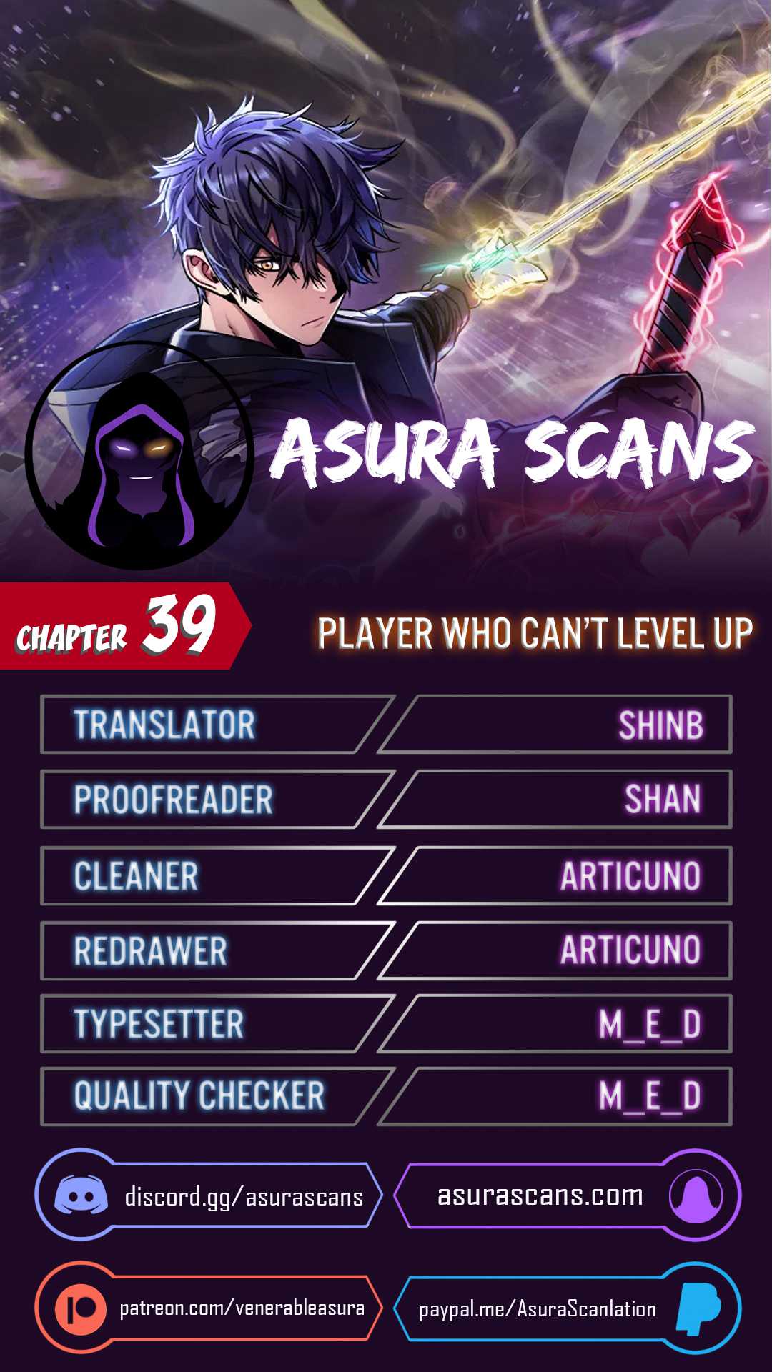 The Player that can’t Level Up chapter 39