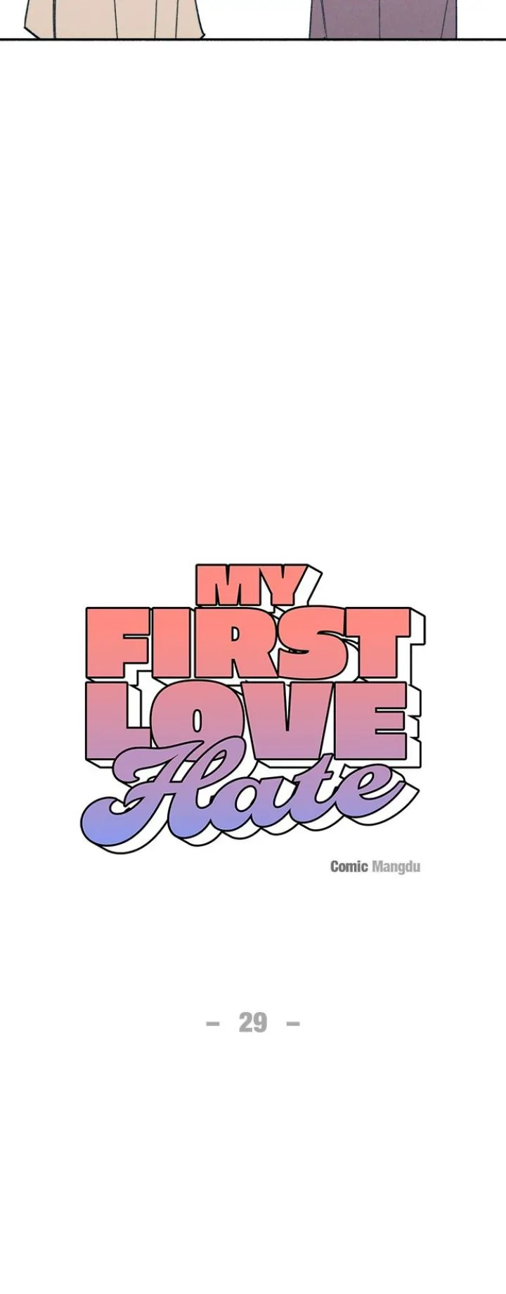 First Love, Lasting Hate chapter 29