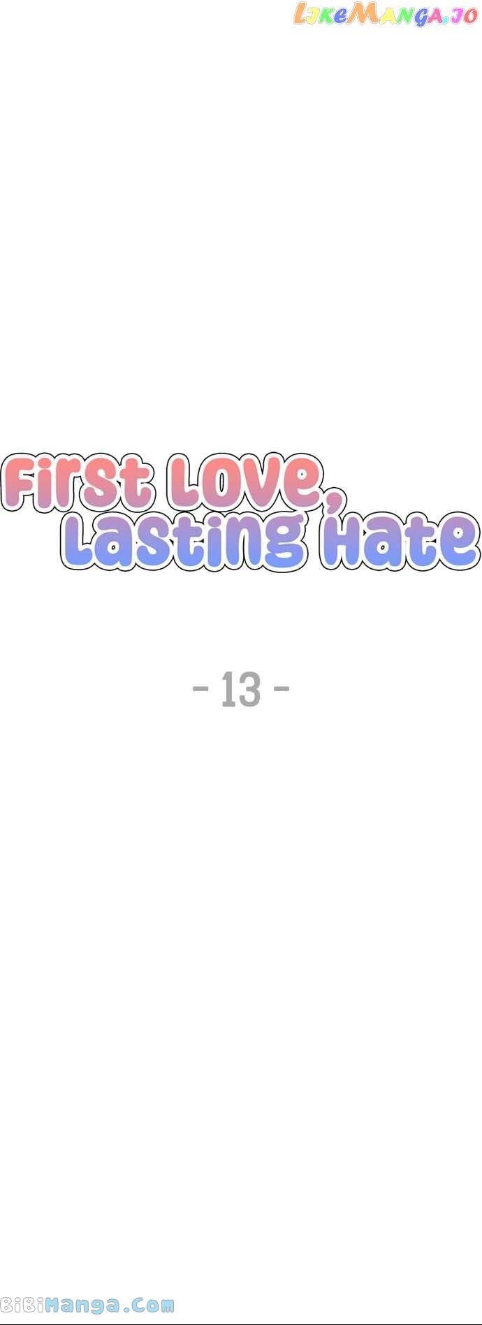 First Love, Lasting Hate chapter 13