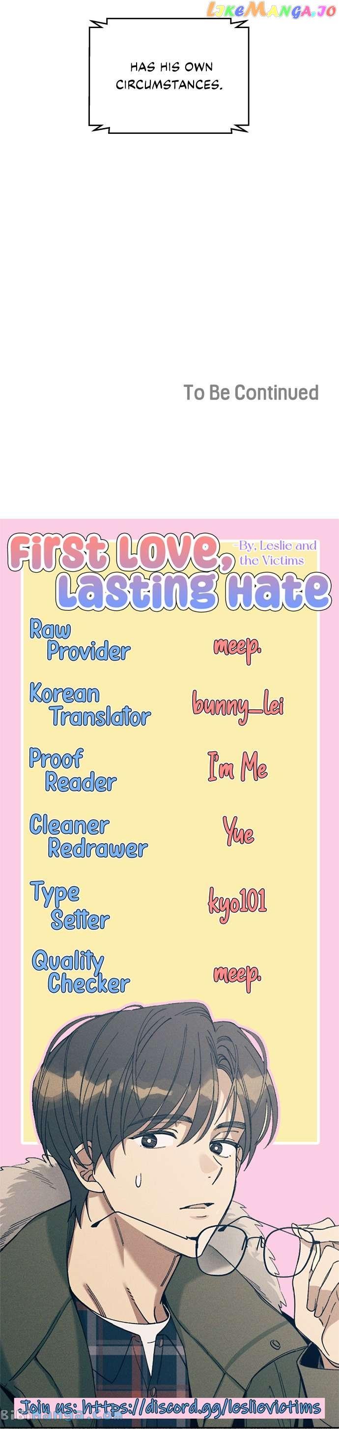 First Love, Lasting Hate chapter 12