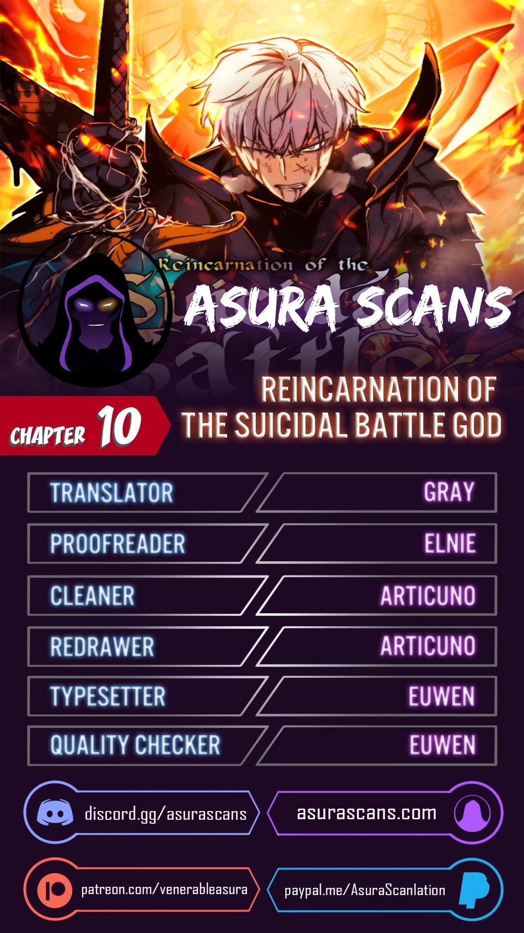 Reincarnation of the Suicidal Battle God chapter 10