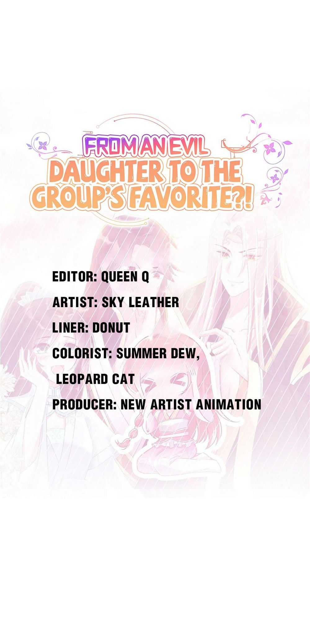 From an Evil Daughter to the Group’s Favorite?! chapter 13