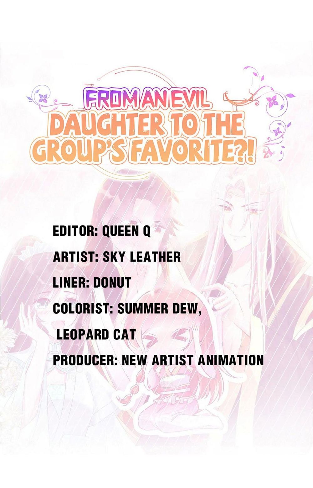 From an Evil Daughter to the Group’s Favorite?! chapter 21