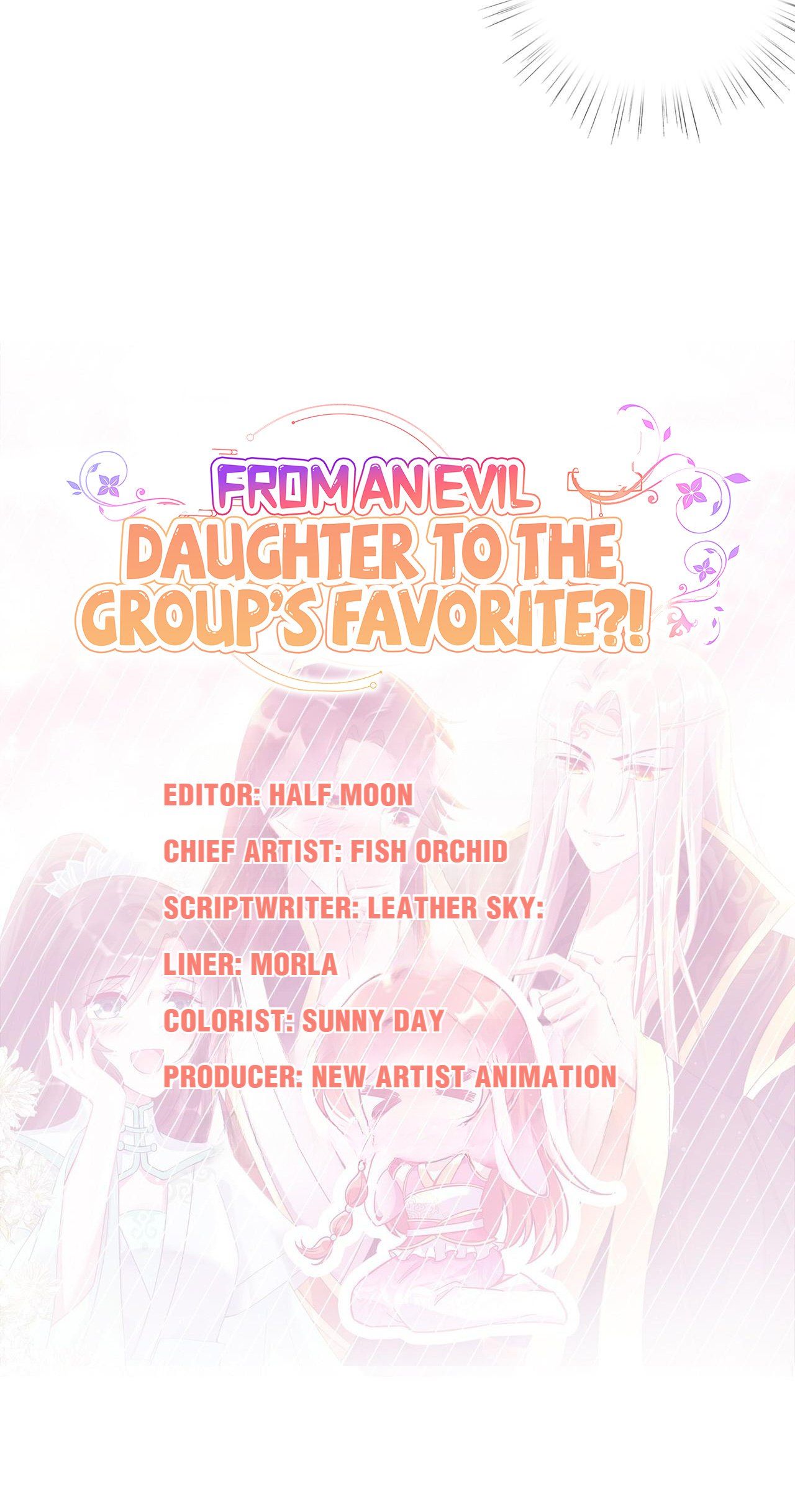From an Evil Daughter to the Group’s Favorite?! chapter 23