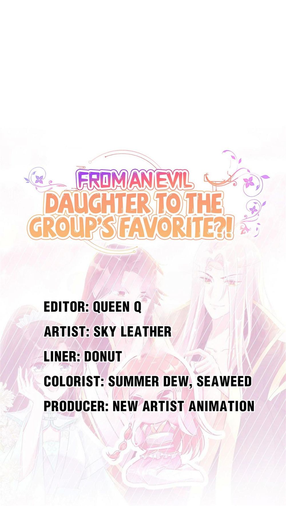 From an Evil Daughter to the Group’s Favorite?! chapter 4