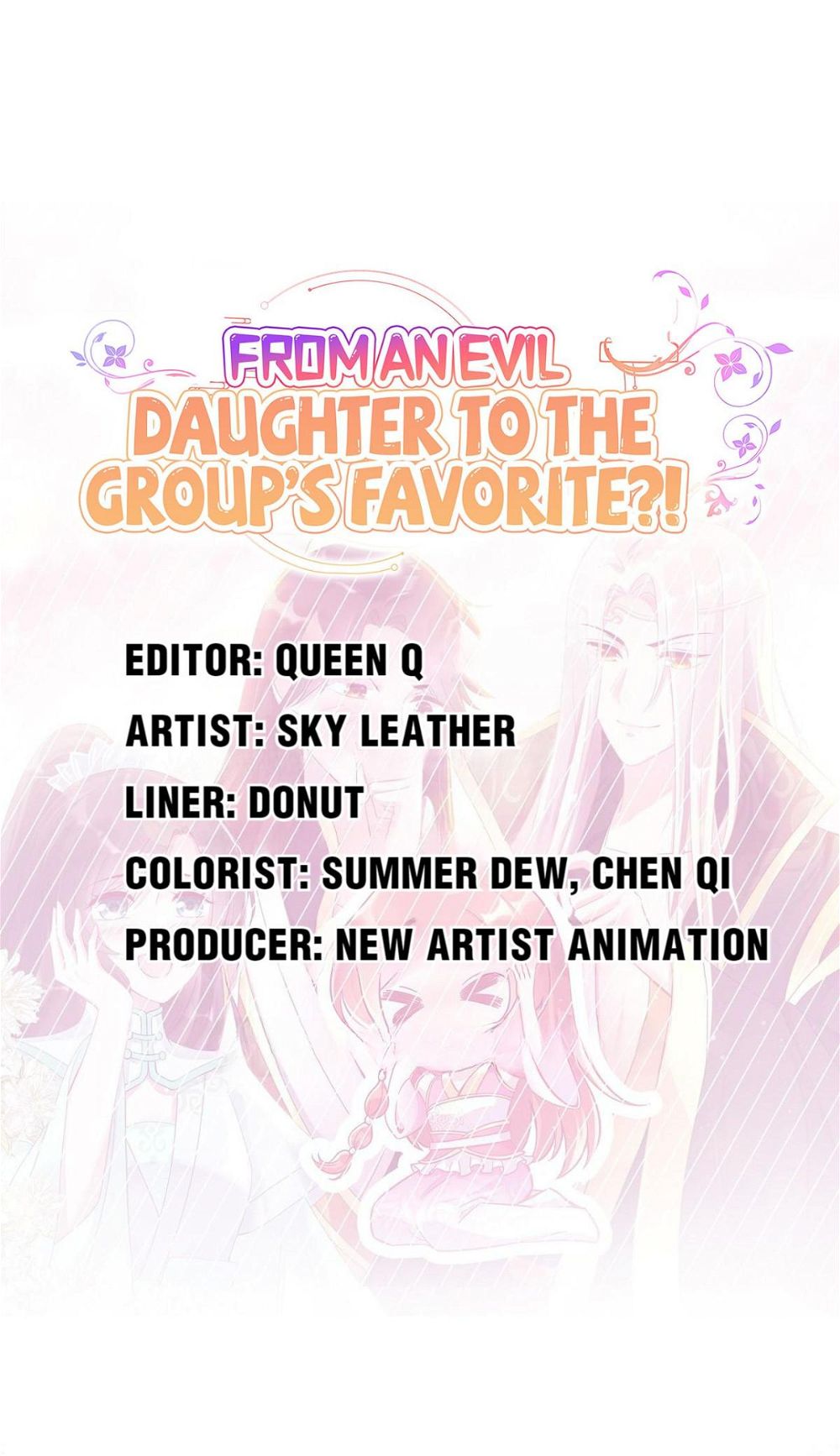 From an Evil Daughter to the Group’s Favorite?! chapter 5
