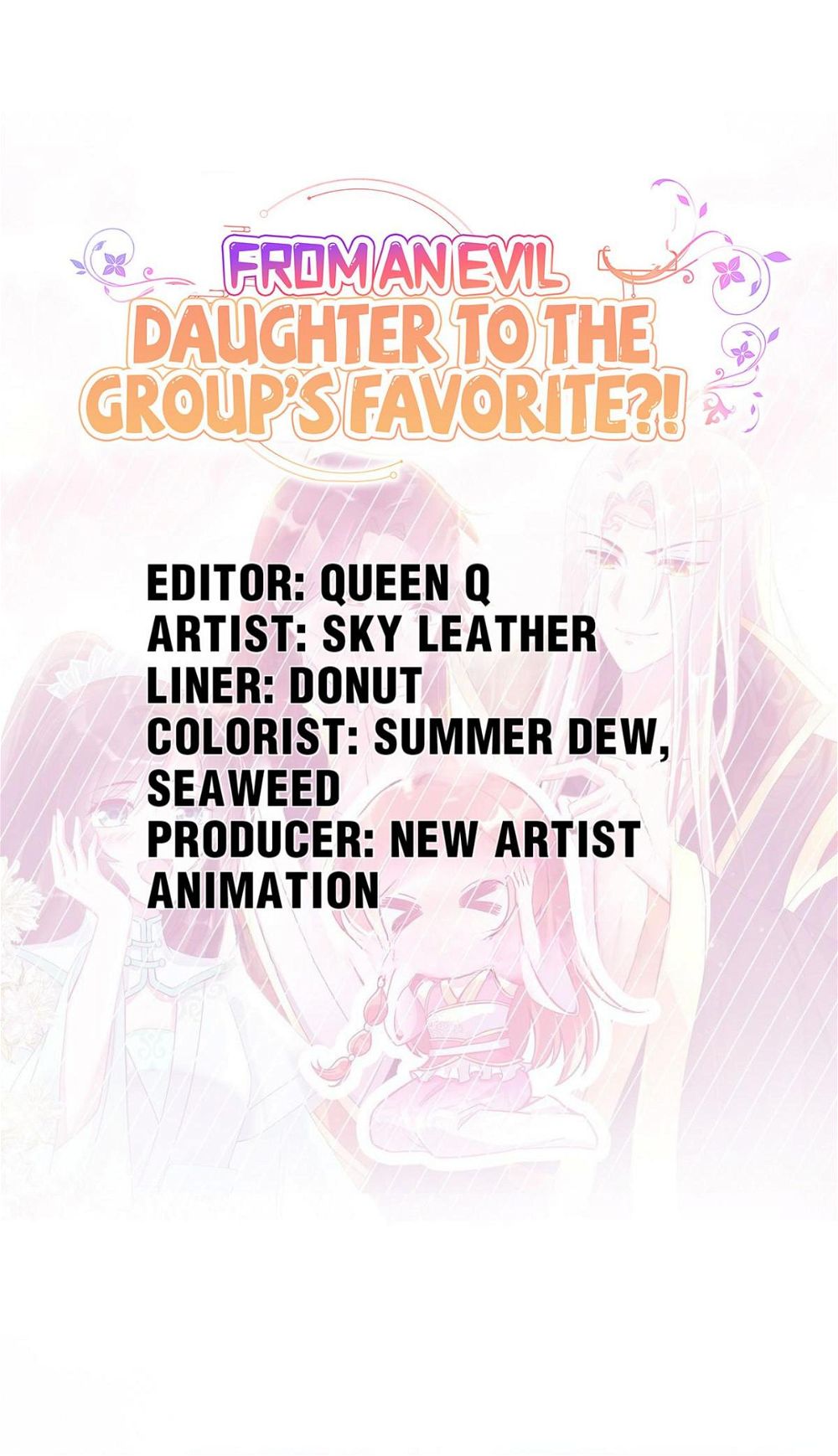 From an Evil Daughter to the Group’s Favorite?! chapter 7