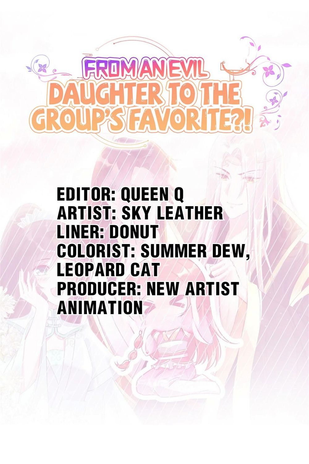 From an Evil Daughter to the Group’s Favorite?! chapter 8