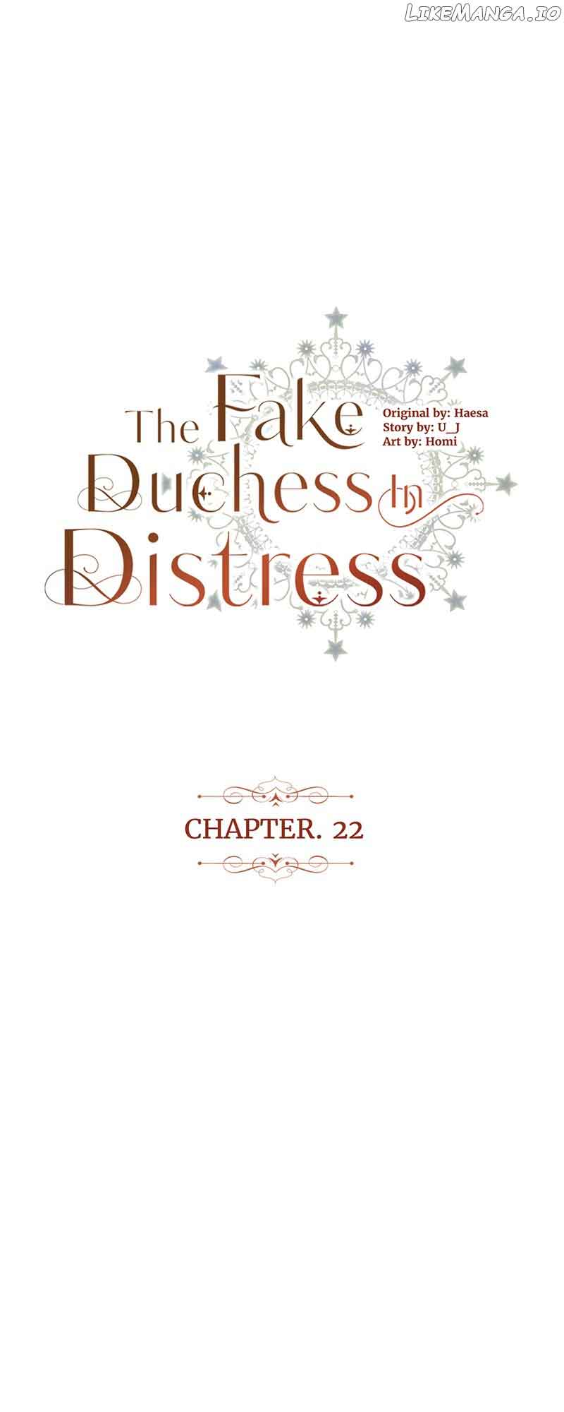 The Fake Duchess In Distresss chapter 22