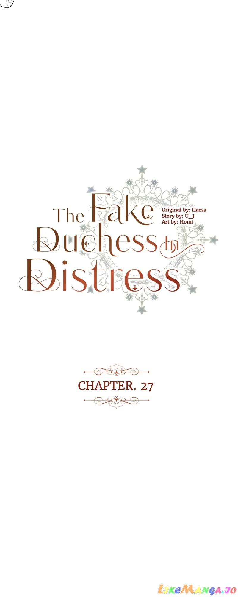 The Fake Duchess In Distresss chapter 27