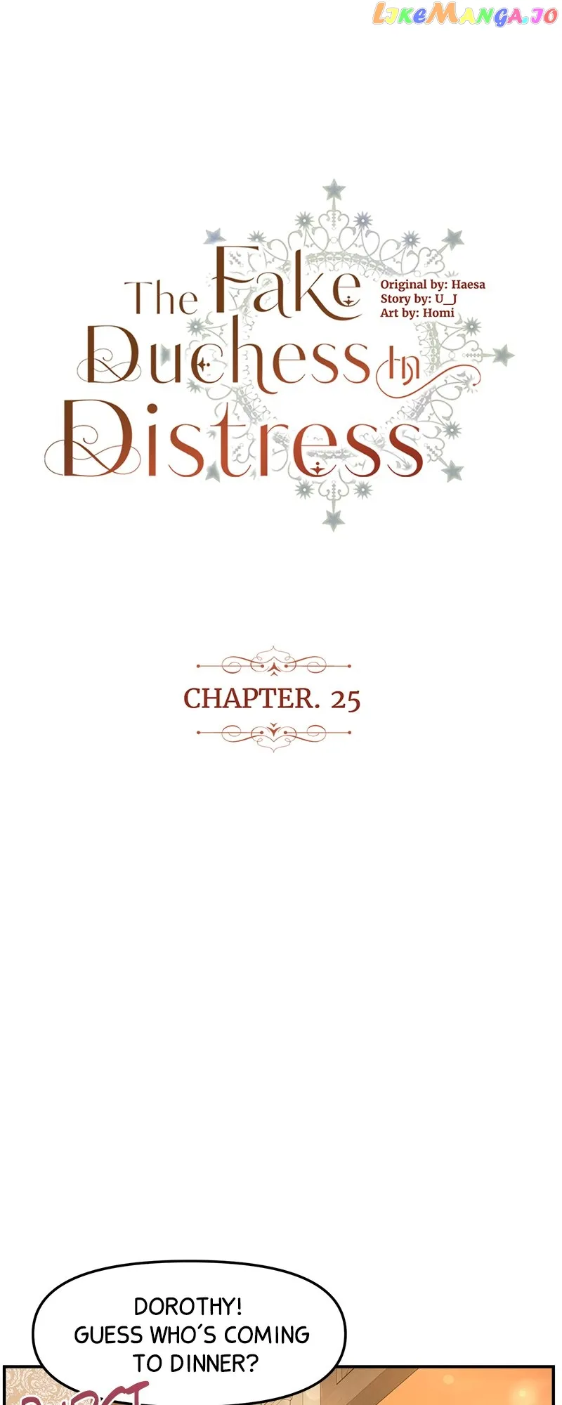 The Fake Duchess In Distresss chapter 25