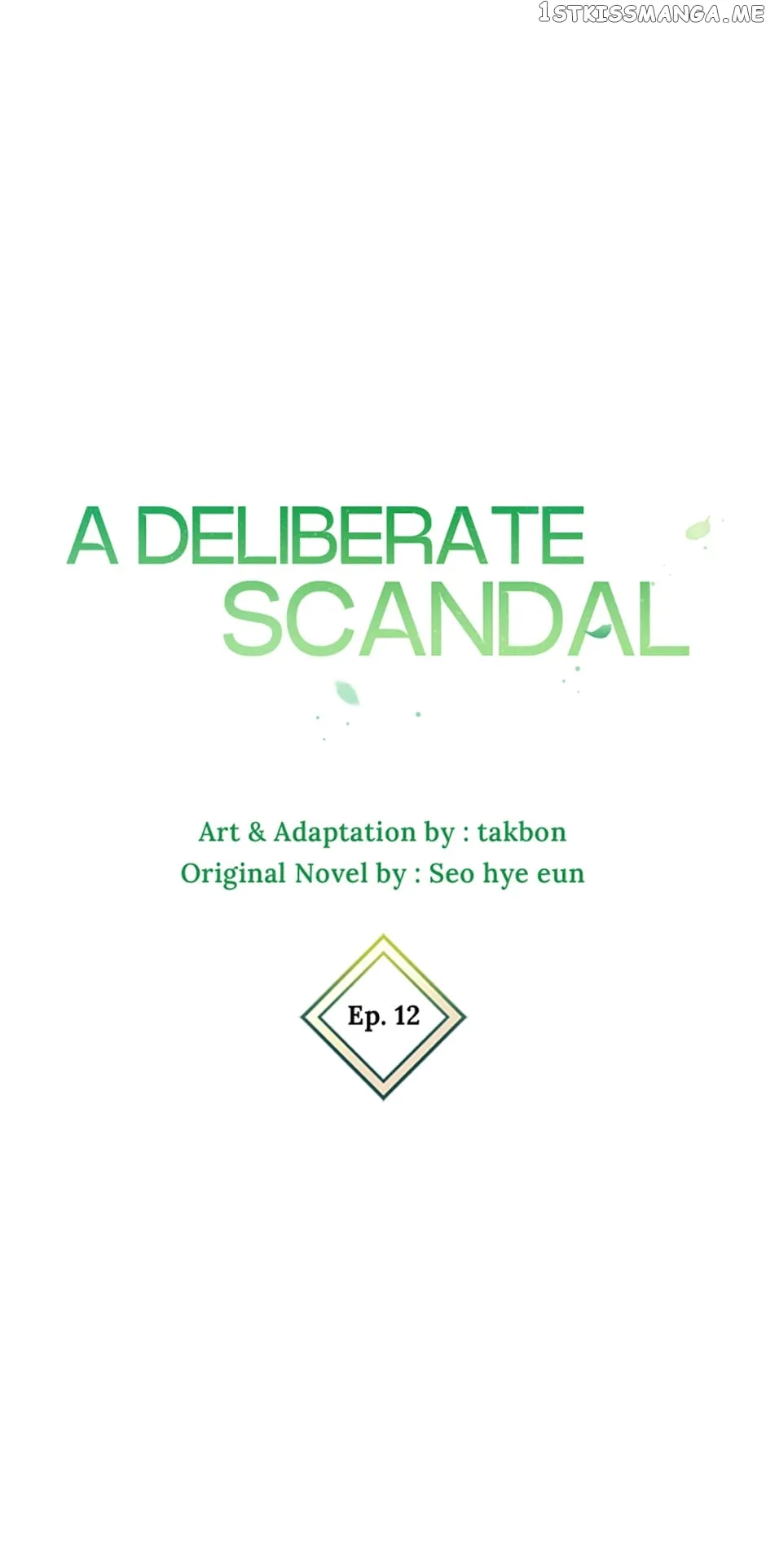 Deliberate Scandal chapter 12