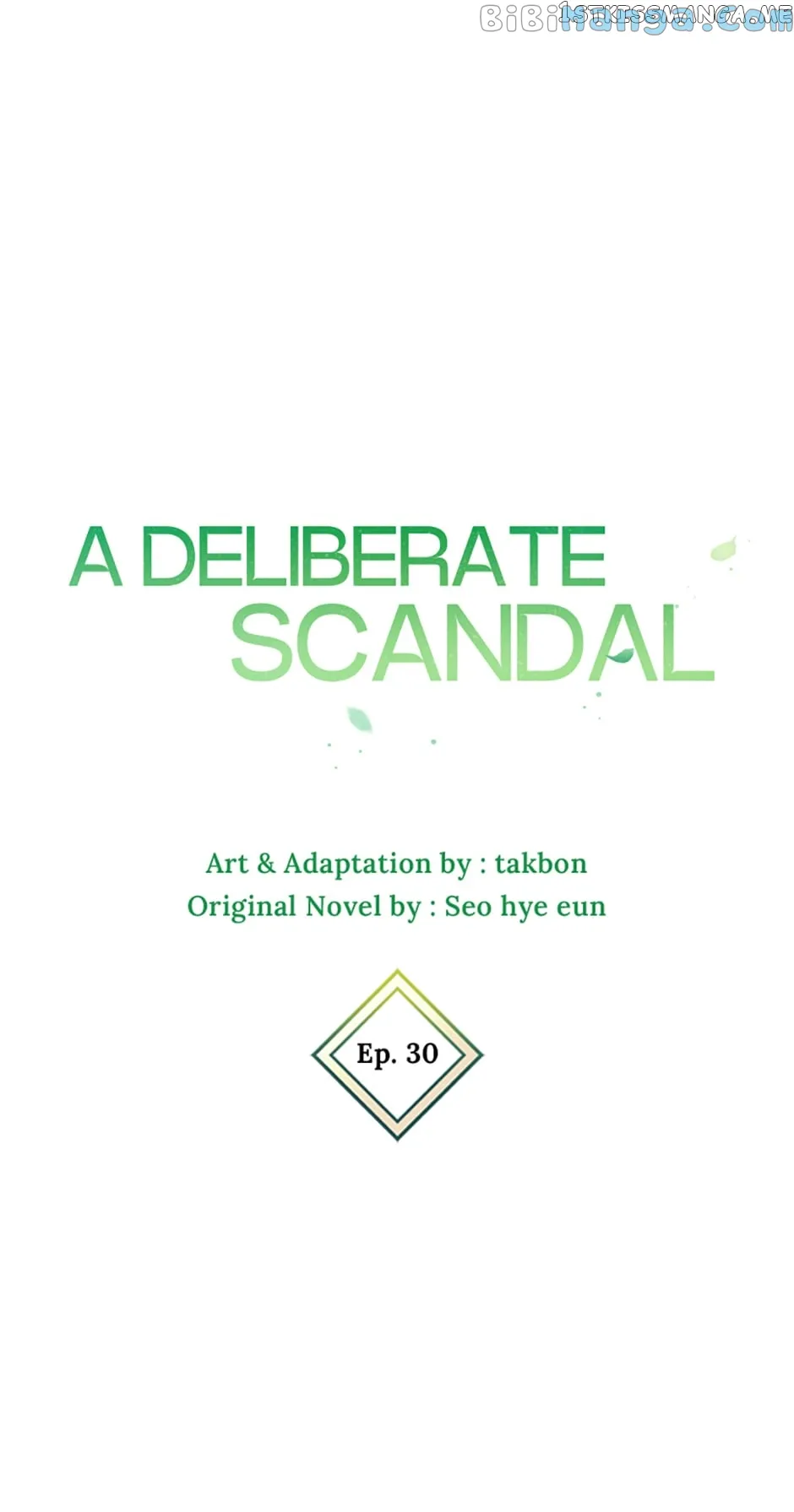 Deliberate Scandal chapter 30