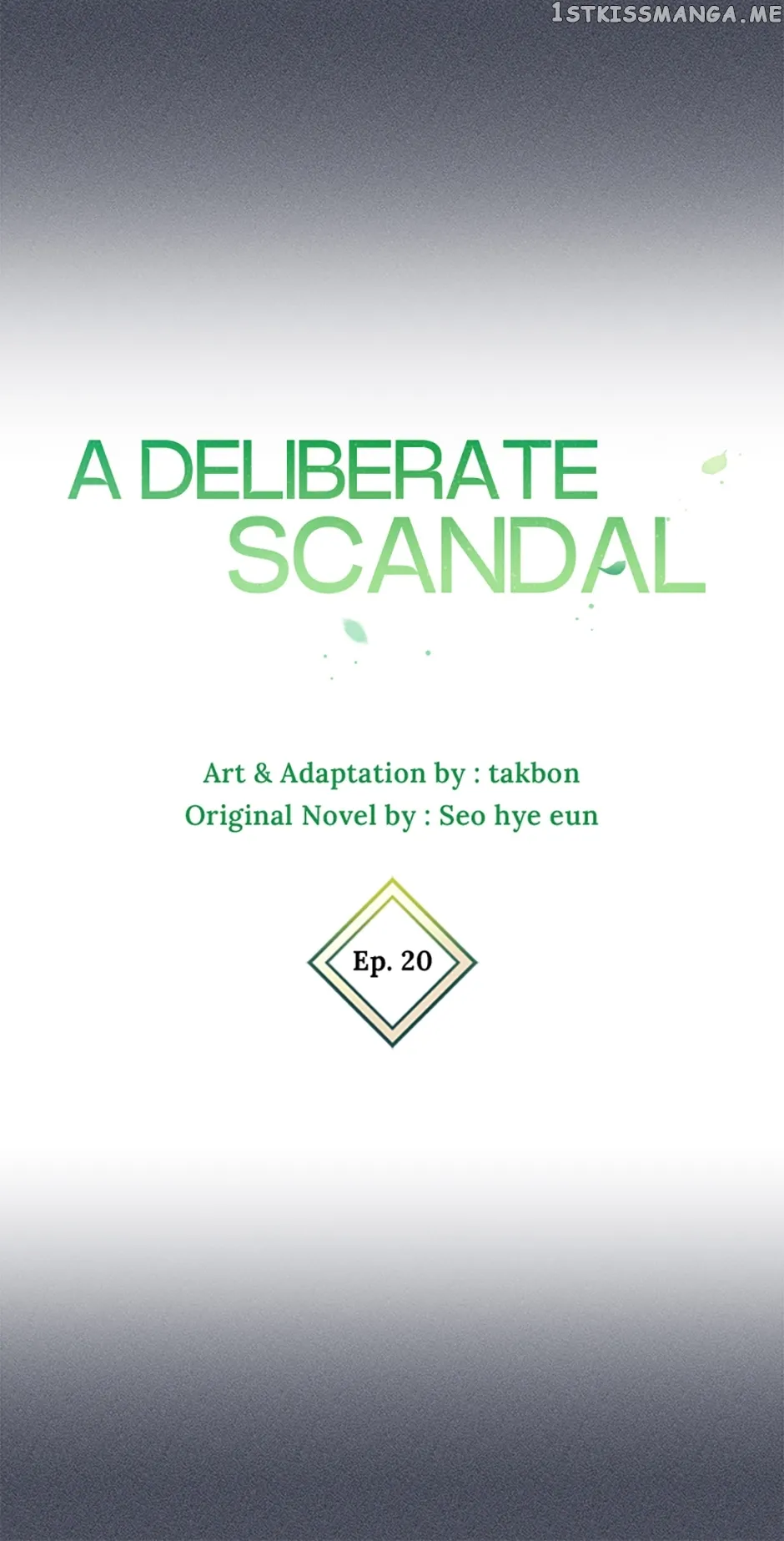 Deliberate Scandal chapter 20