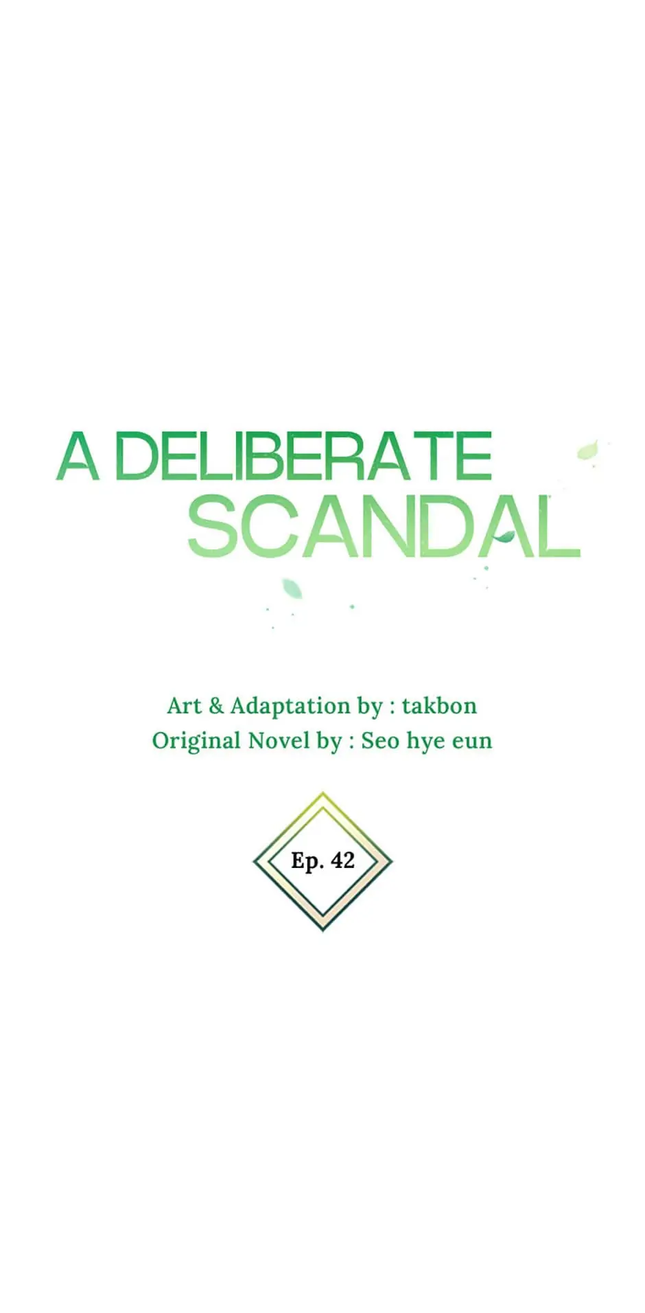 Deliberate Scandal chapter 42
