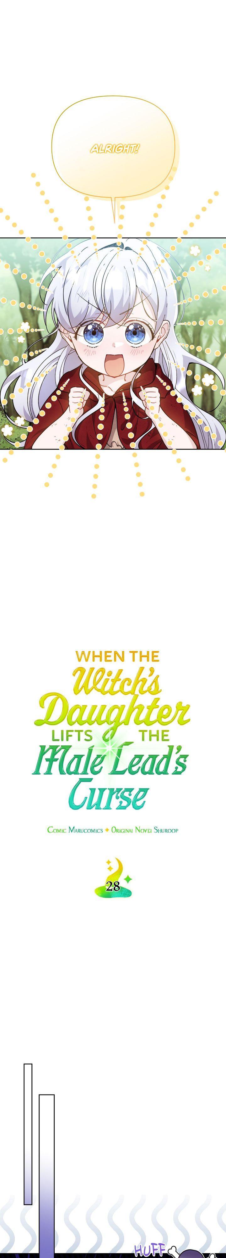 When the Witch’s Daughter Lifts the Male Lead’s Curse chapter 28
