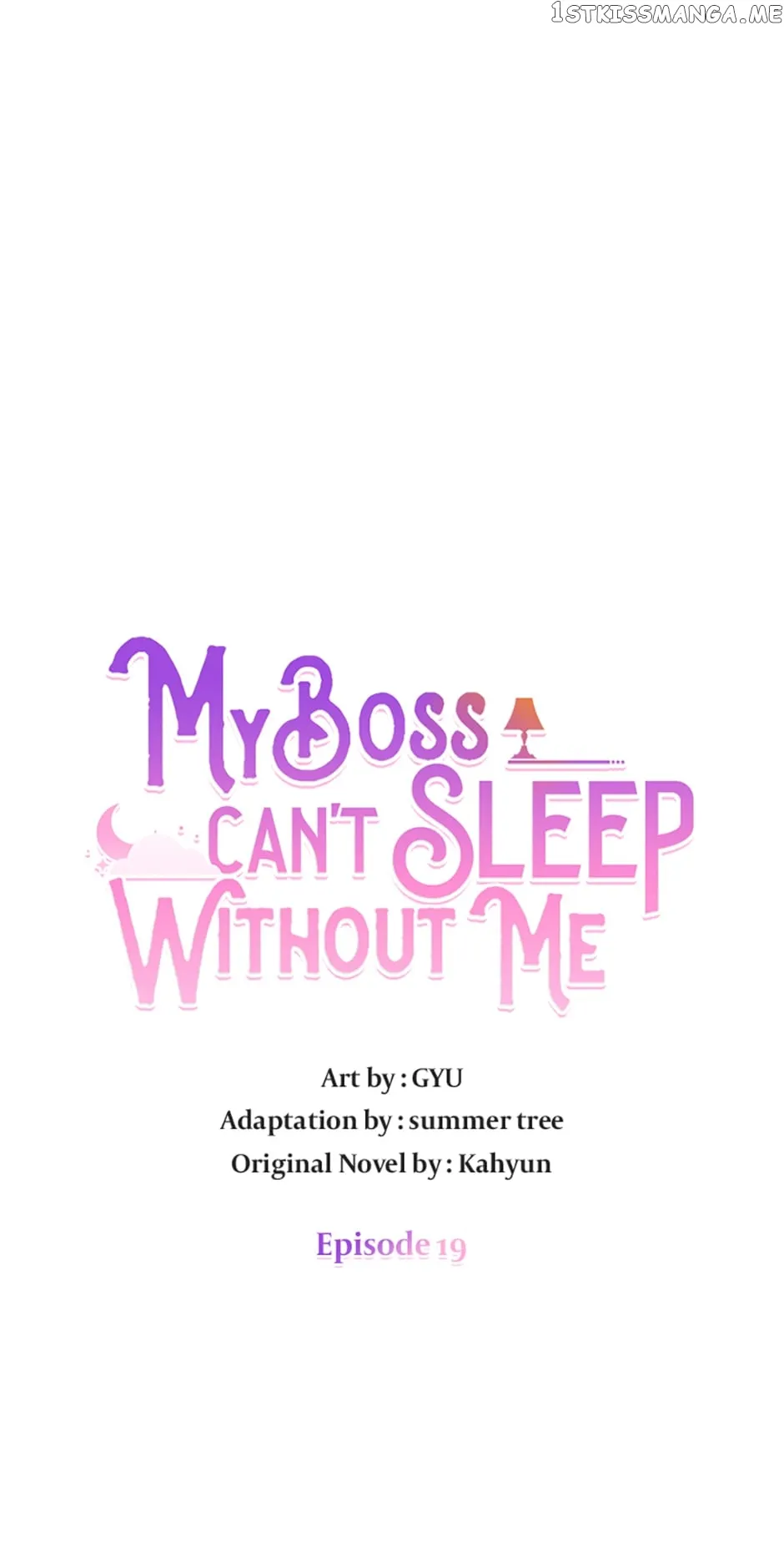 My Boss Can’t Sleep Without Me chapter 19