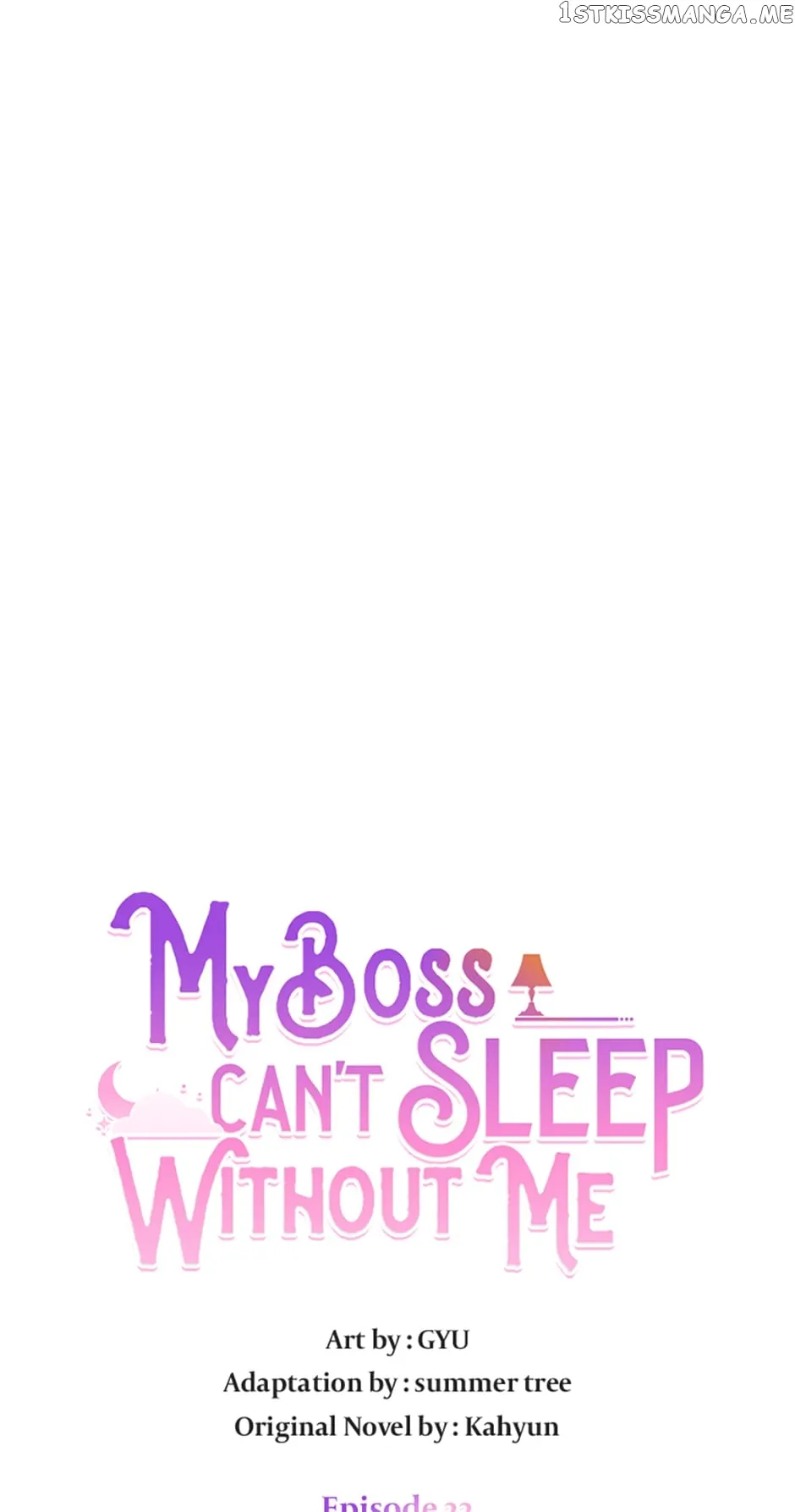My Boss Can’t Sleep Without Me chapter 23