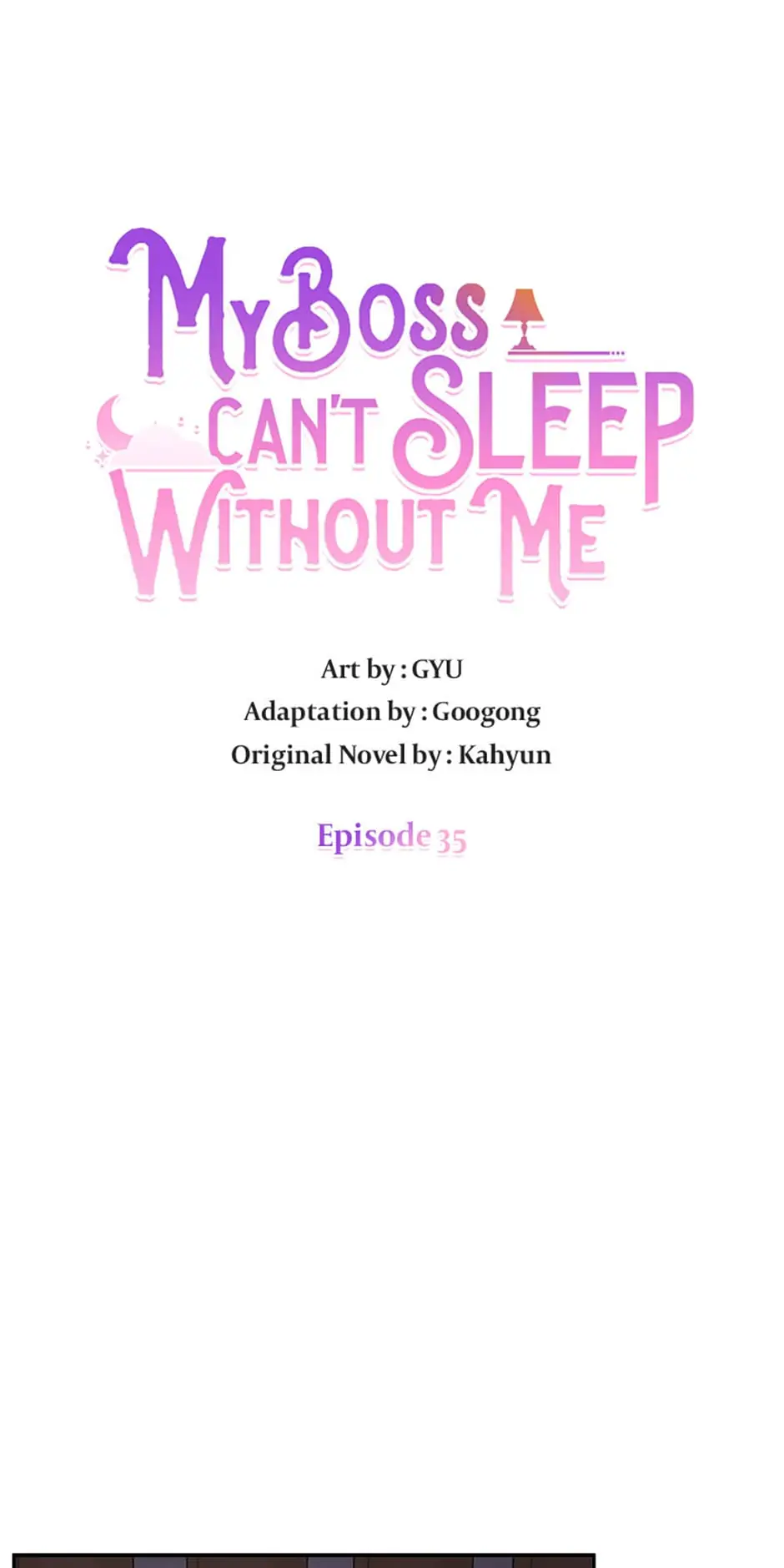 My Boss Can’t Sleep Without Me chapter 35