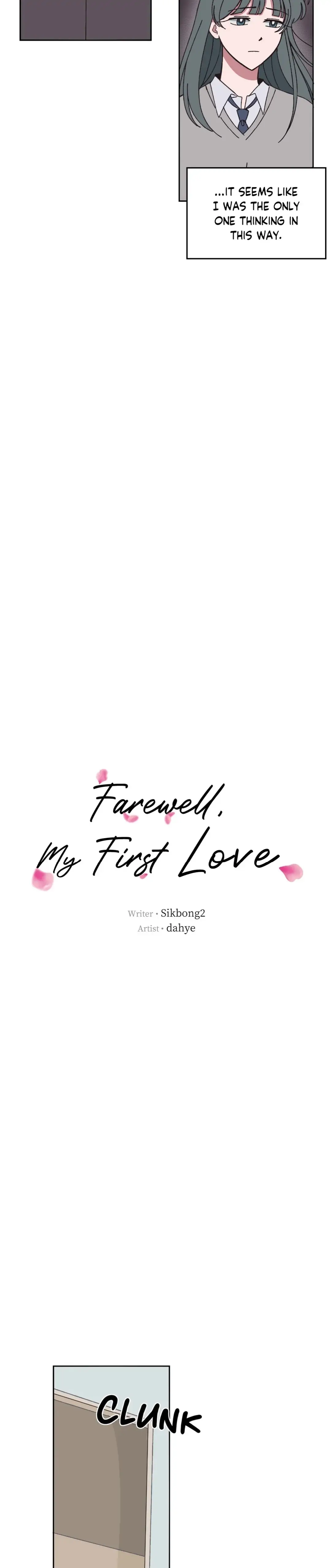 Farewell, My First Love chapter 4