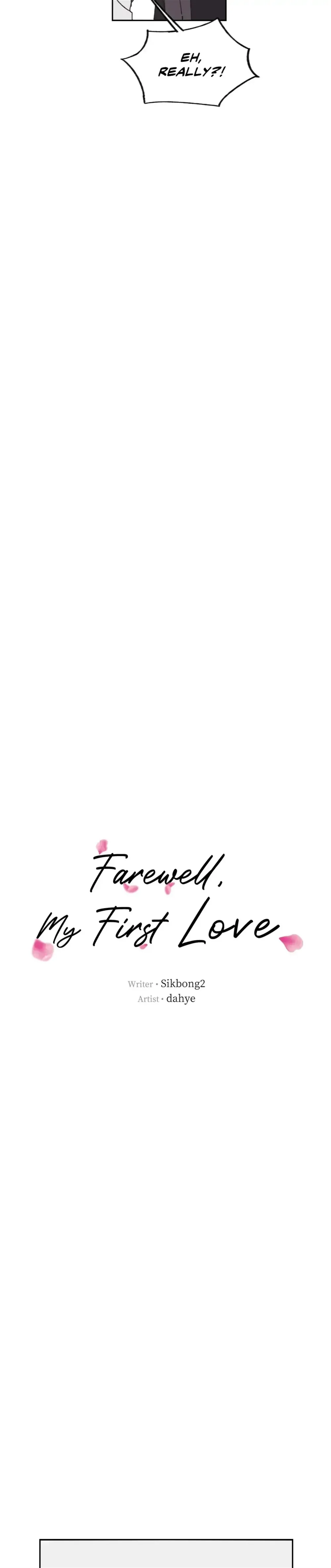 Farewell, My First Love chapter 13
