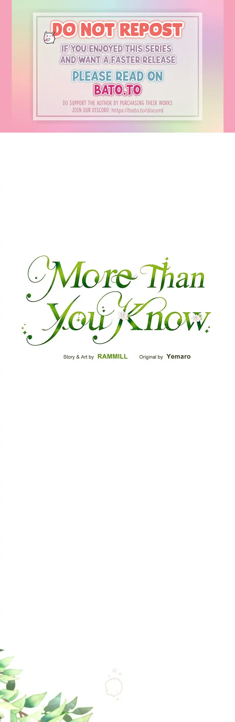 More Than You Know chapter 27