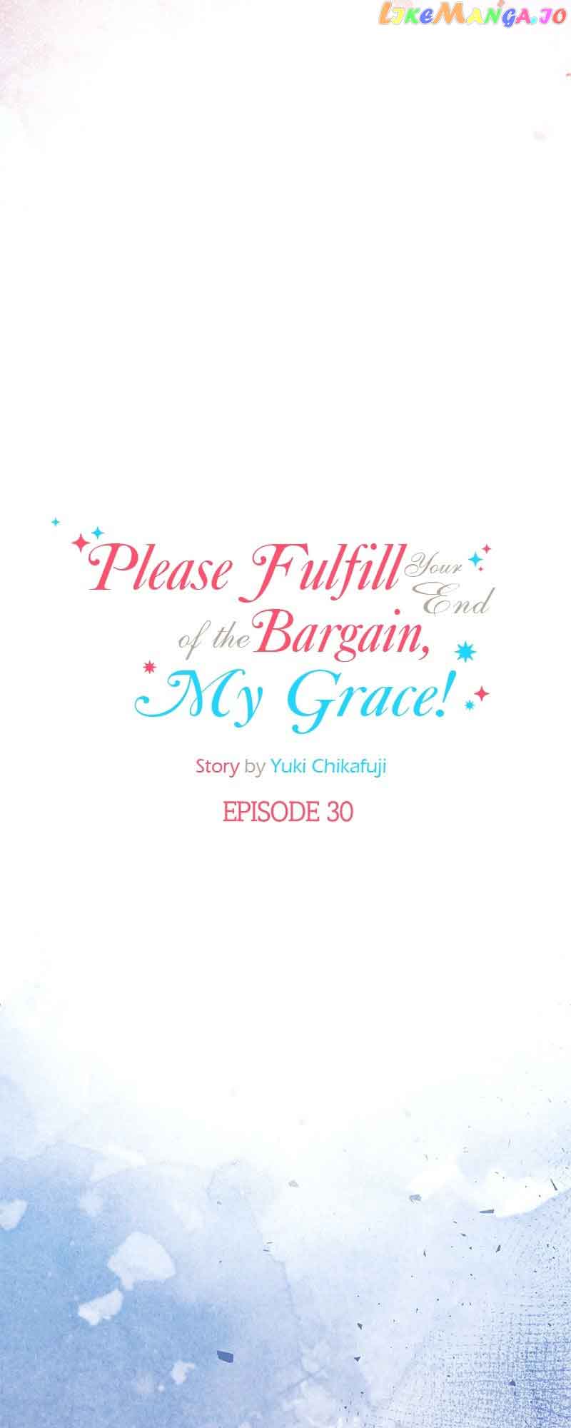 Please Fulfill Your End of the Bargain, My Grace! chapter 30