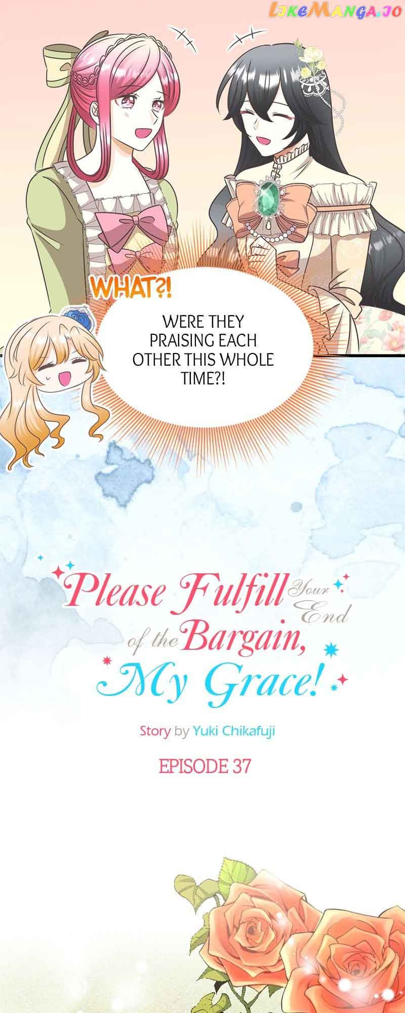 Please Fulfill Your End of the Bargain, My Grace! chapter 37