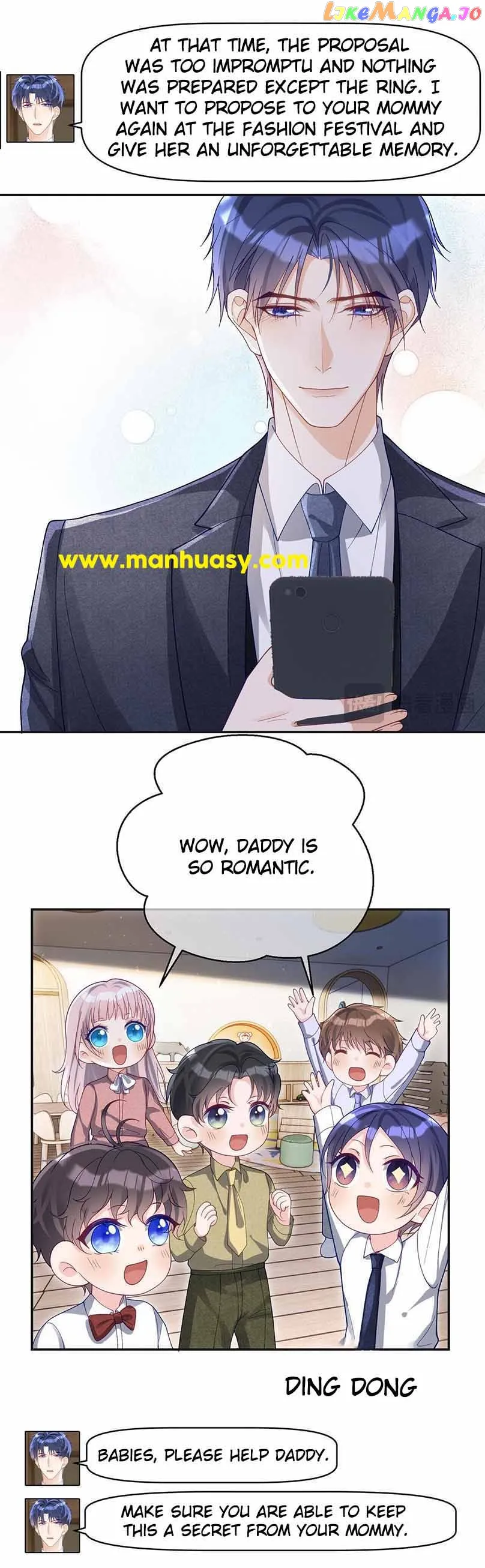 Cute Baby From Heaven: Daddy is Too Strong chapter 53
