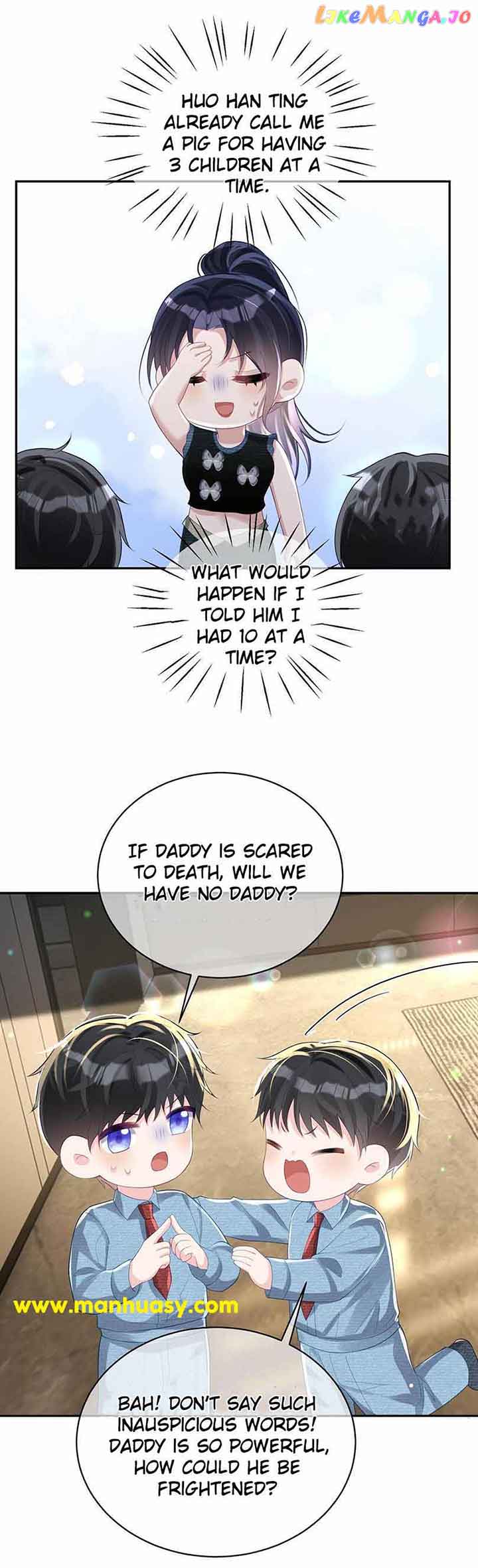 Cute Baby From Heaven: Daddy is Too Strong chapter 40