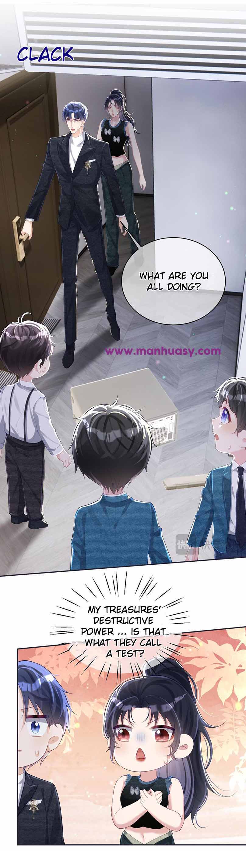 Cute Baby From Heaven: Daddy is Too Strong chapter 42