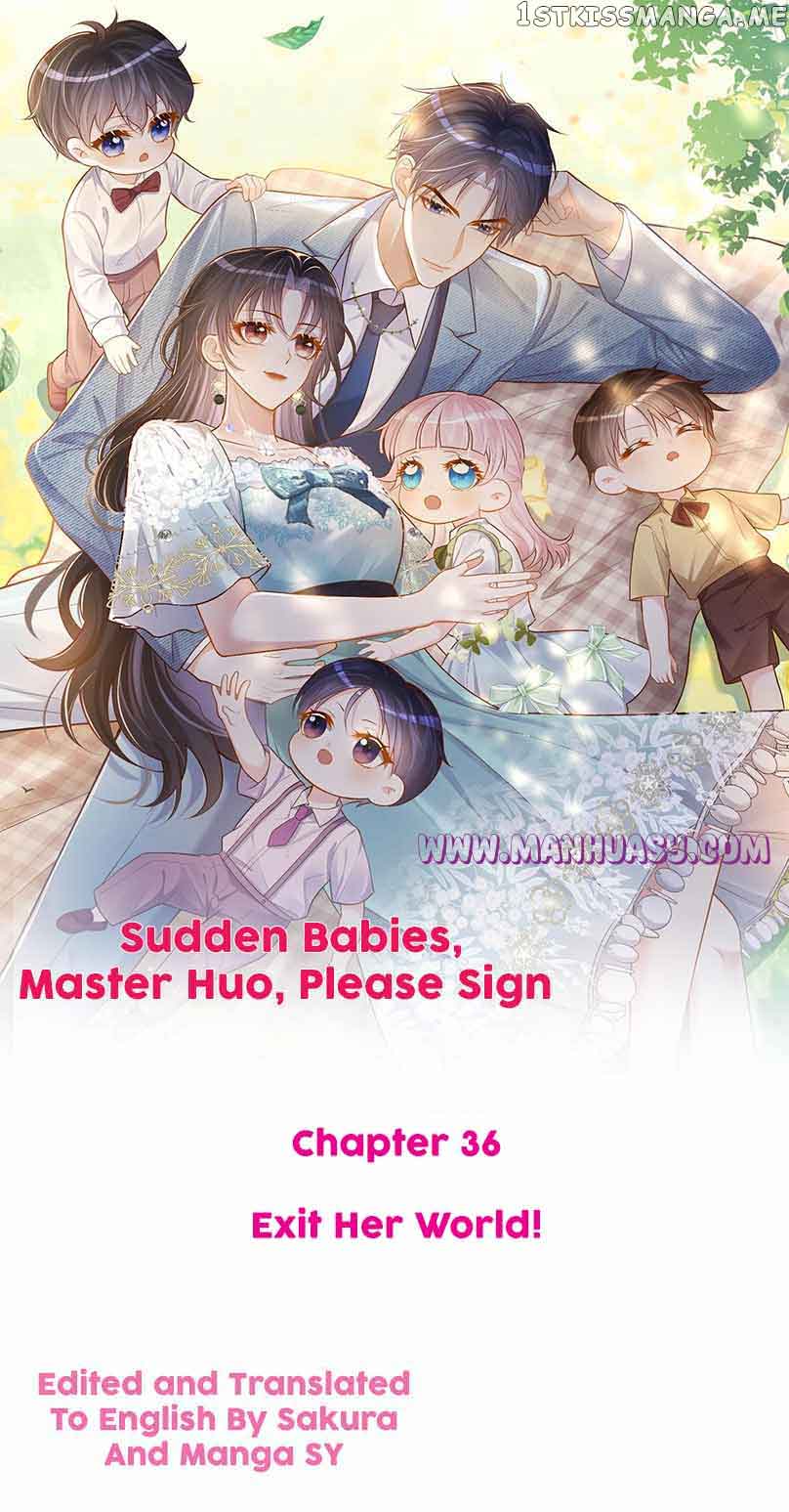Cute Baby From Heaven: Daddy is Too Strong chapter 36
