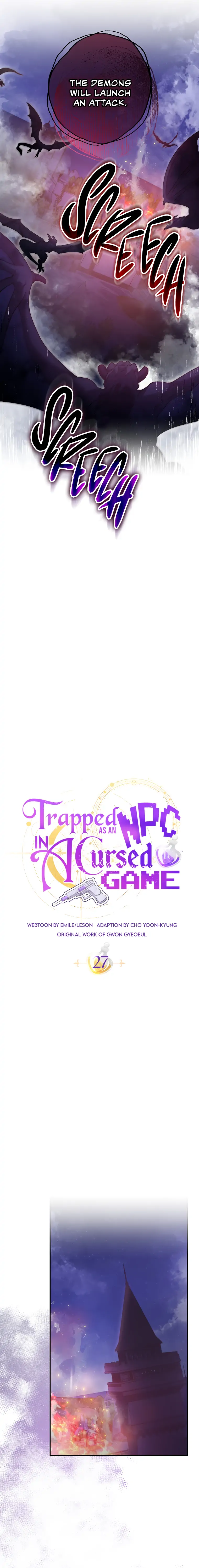 Trapped in a Cursed Game, but now with NPCs chapter 27