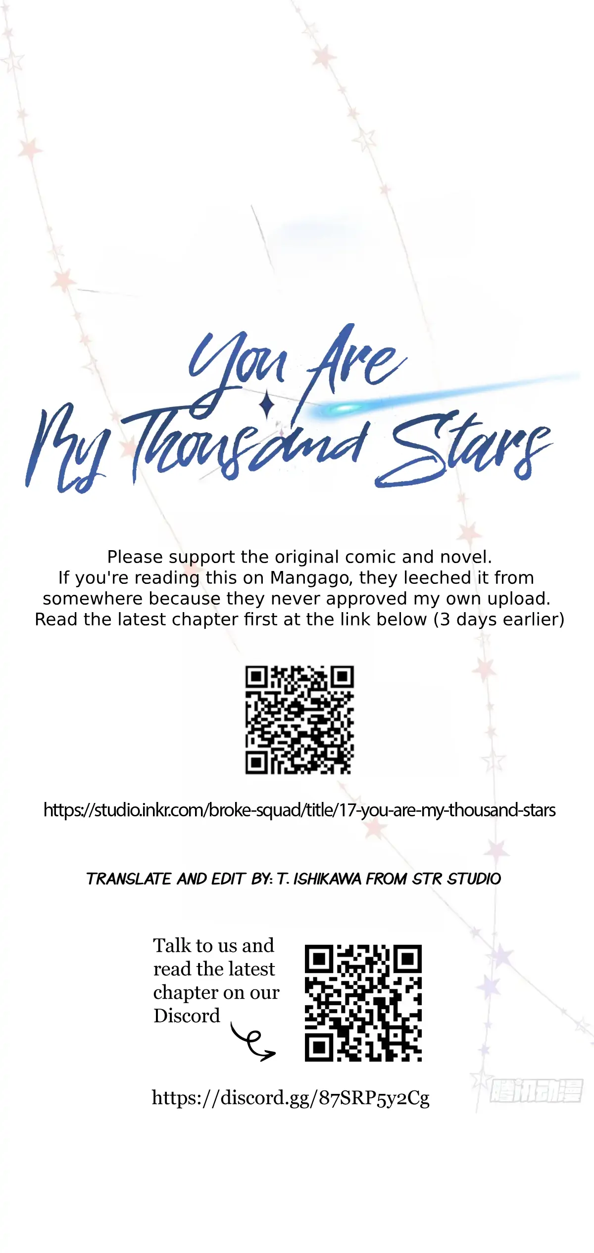 You Are My Thousand Stars chapter 13