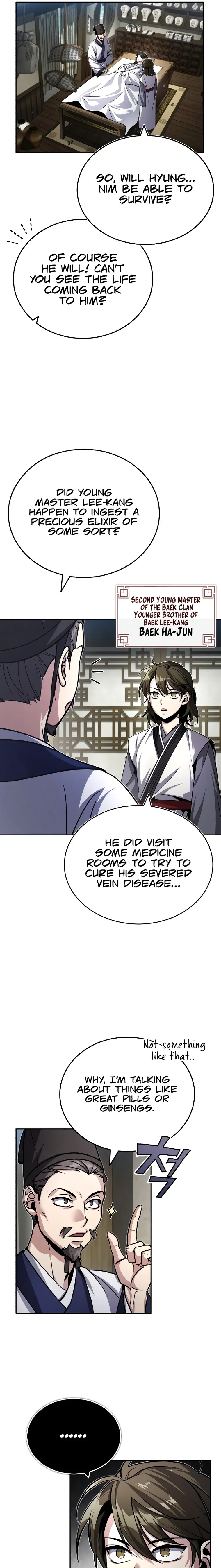 The Terminally Ill Young Master of the Baek Clan chapter 1