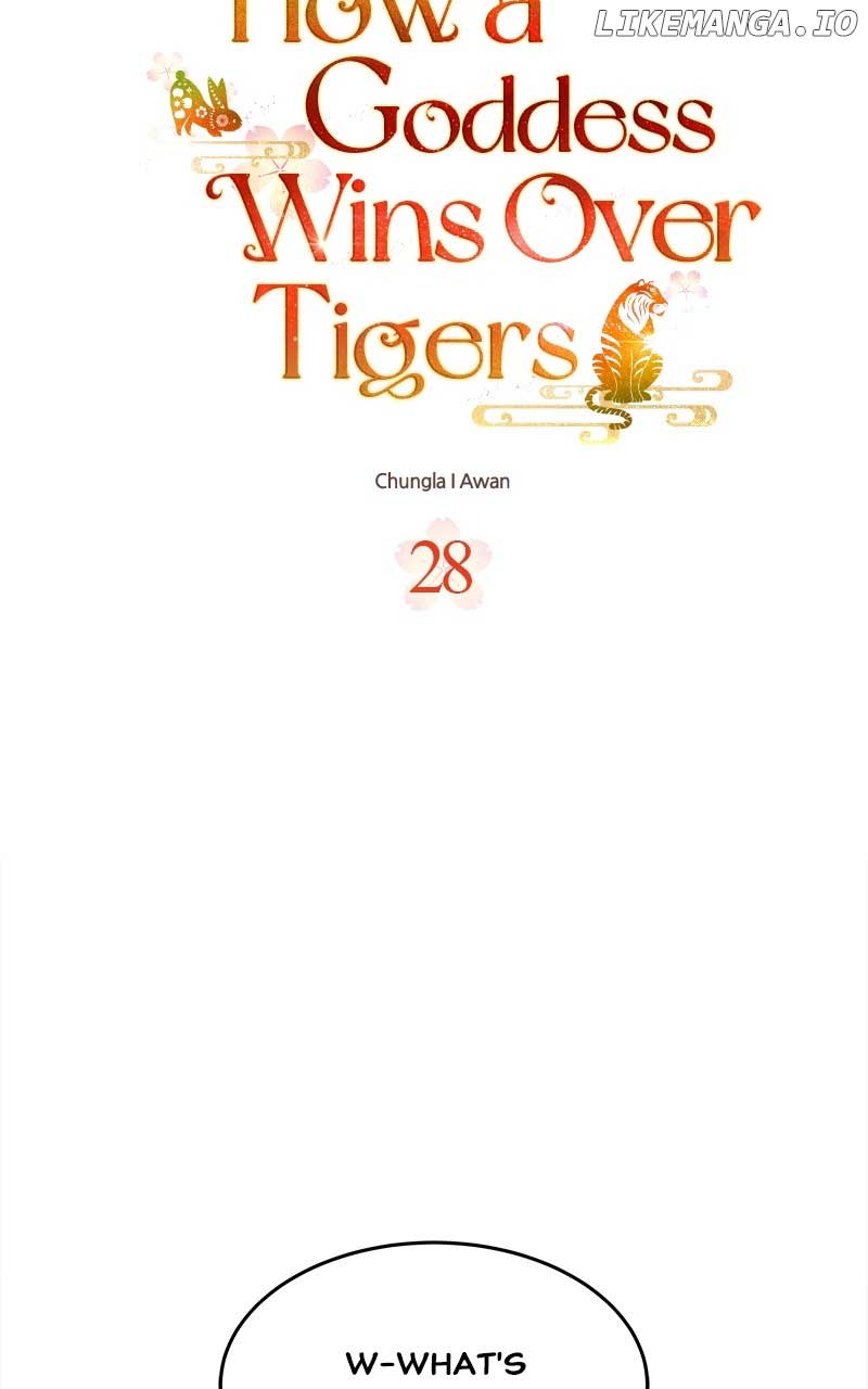 Goddess’s Way of Attacking Tigers chapter 28