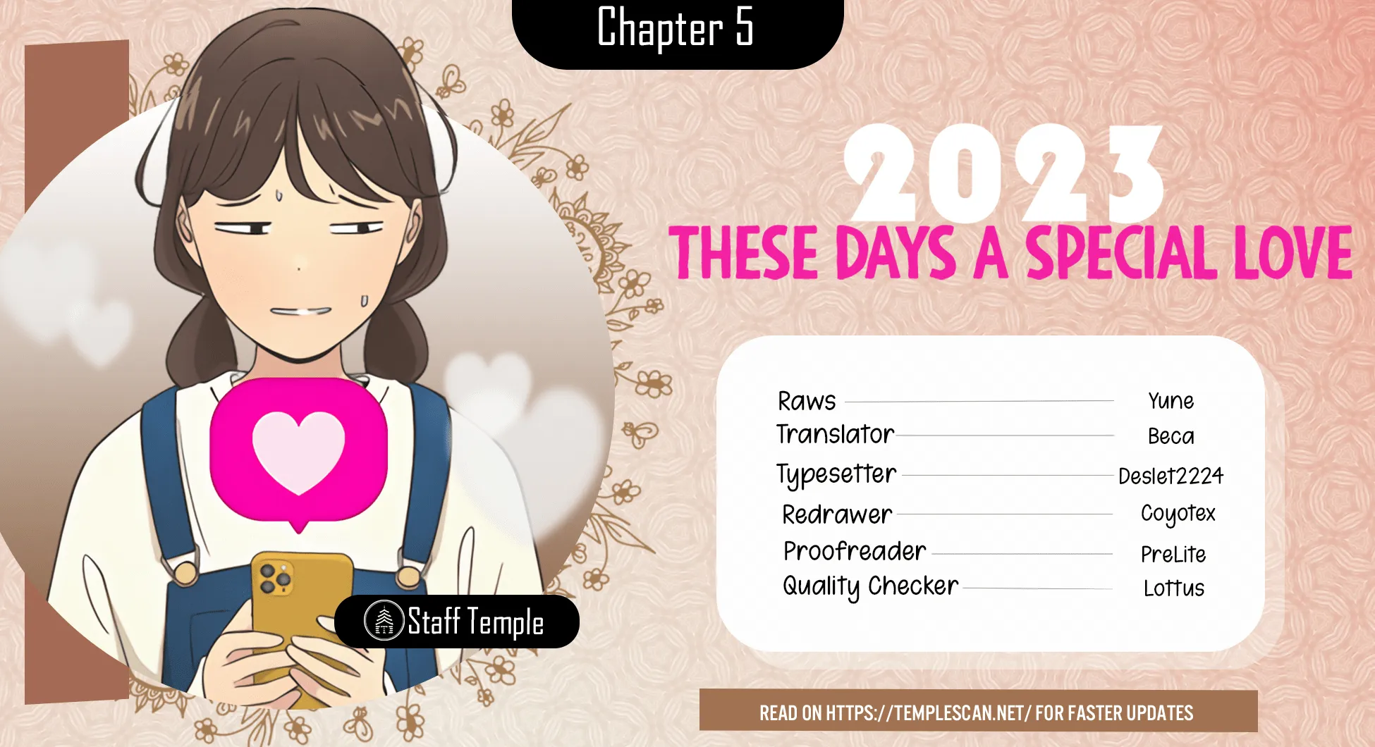 2023 These Days A Special Love chapter 5