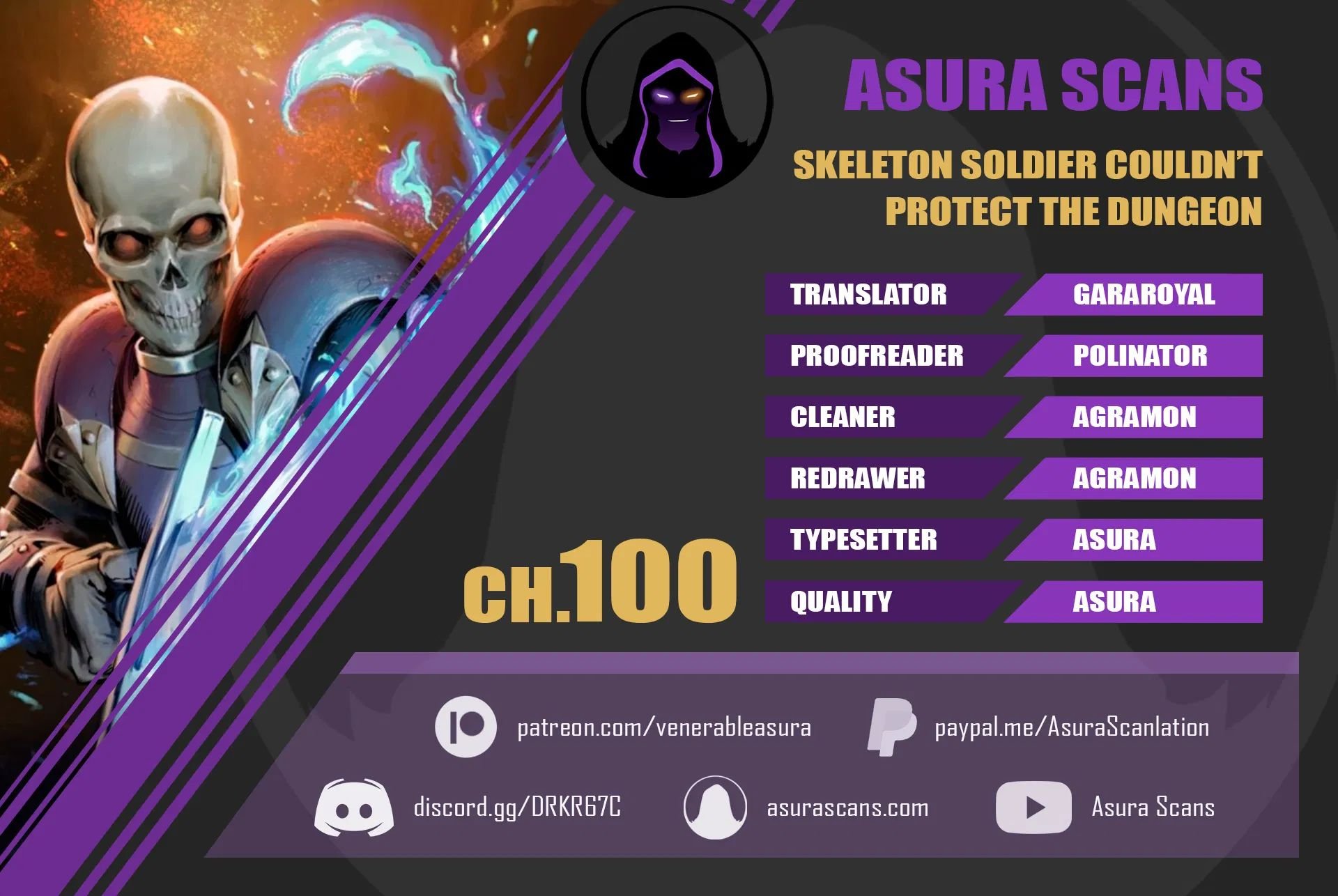 The Skeleton Soldier Failed to Defend the Dungeon [Official] chapter 100