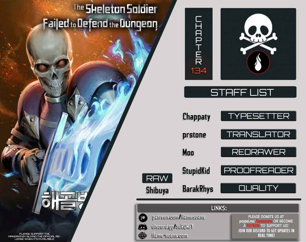 The Skeleton Soldier Failed to Defend the Dungeon [Official] chapter 134