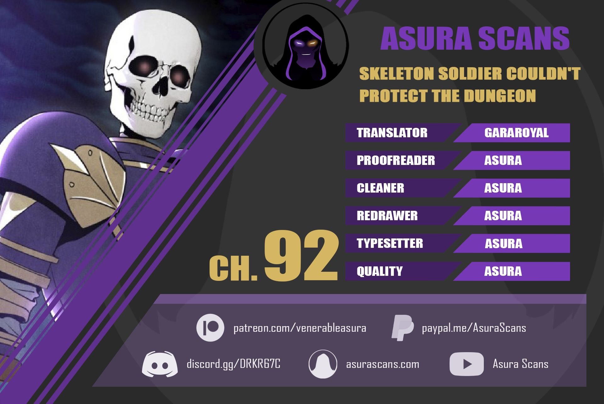 The Skeleton Soldier Failed to Defend the Dungeon [Official] chapter 92