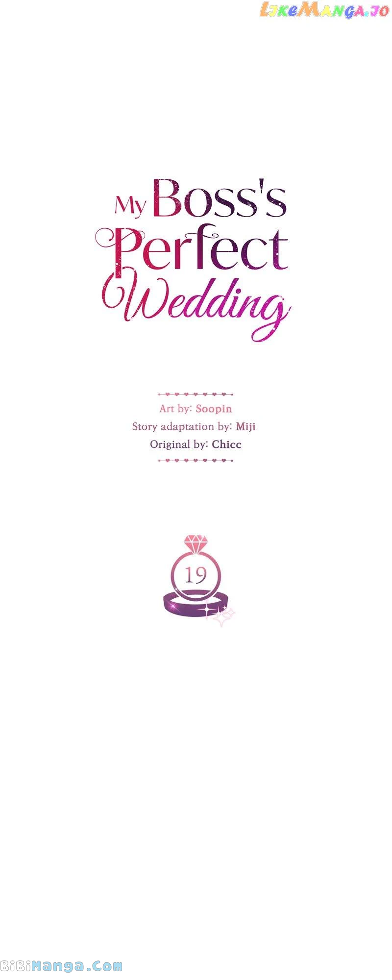 My Bosss’s Perfect Wedding chapter 19