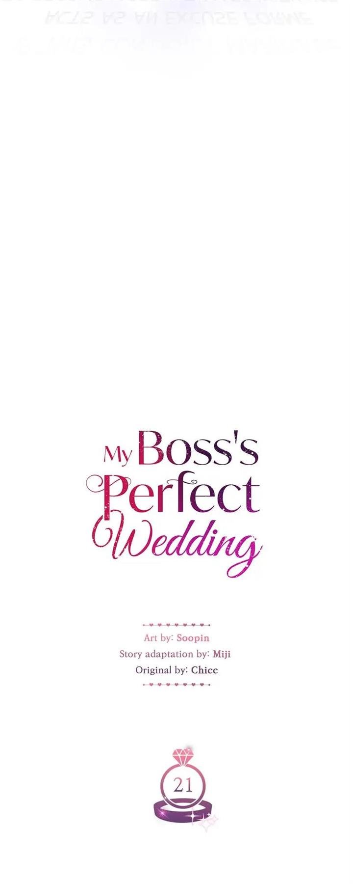 My Bosss’s Perfect Wedding chapter 21