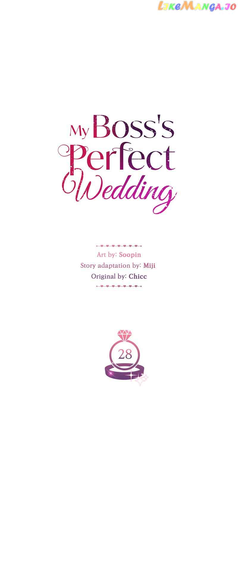 My Bosss’s Perfect Wedding chapter 28