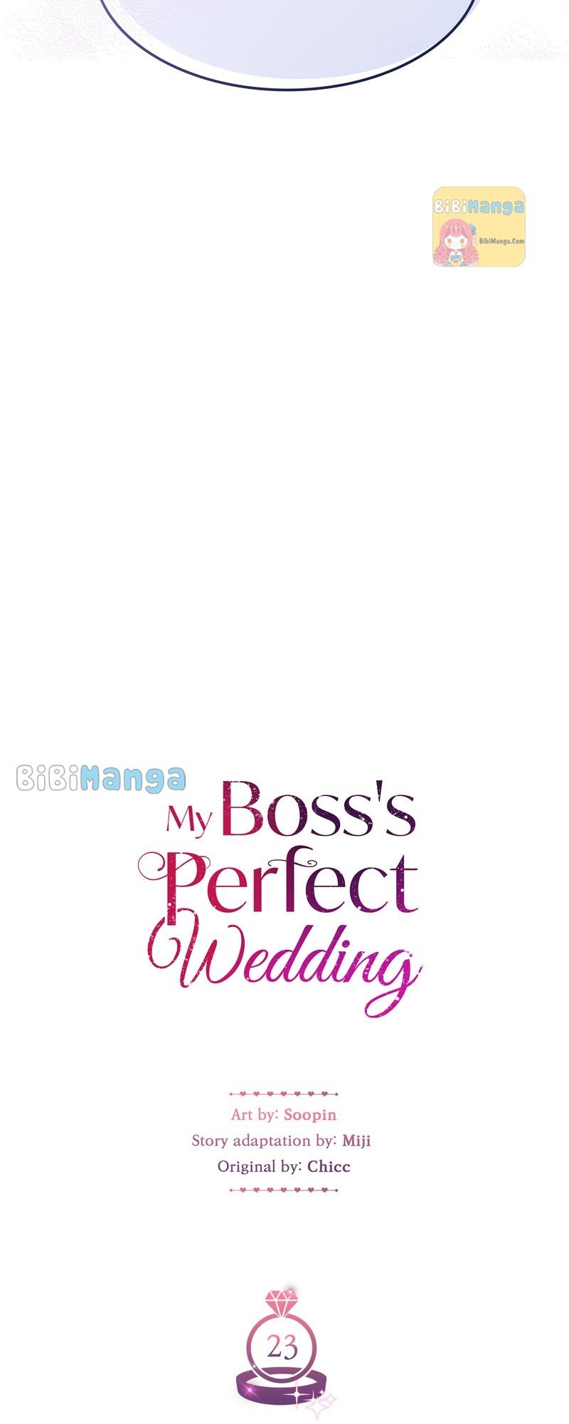 My Bosss’s Perfect Wedding chapter 23