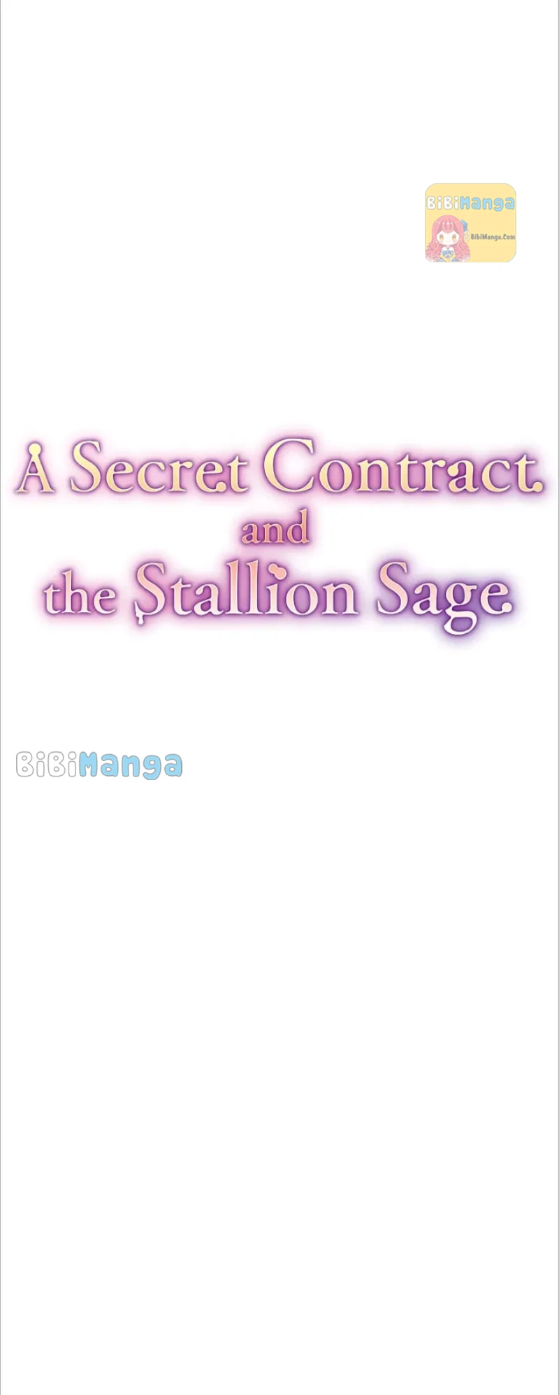 A Secret Contract and the Stallion Sage chapter 4