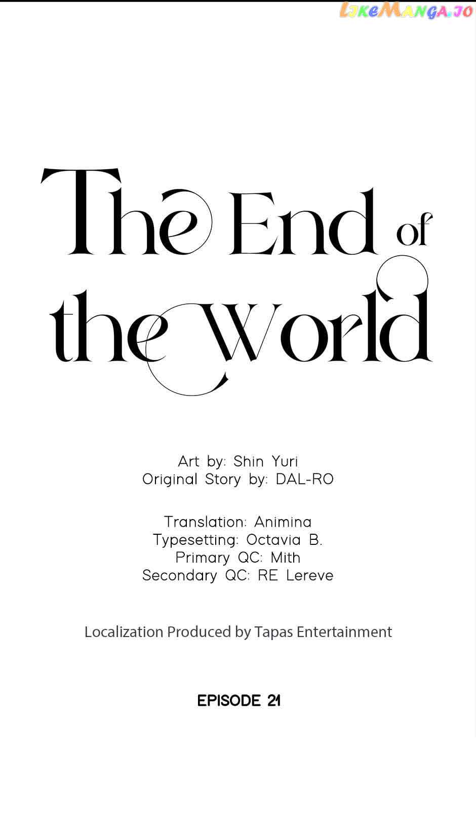 The End of the World chapter 21