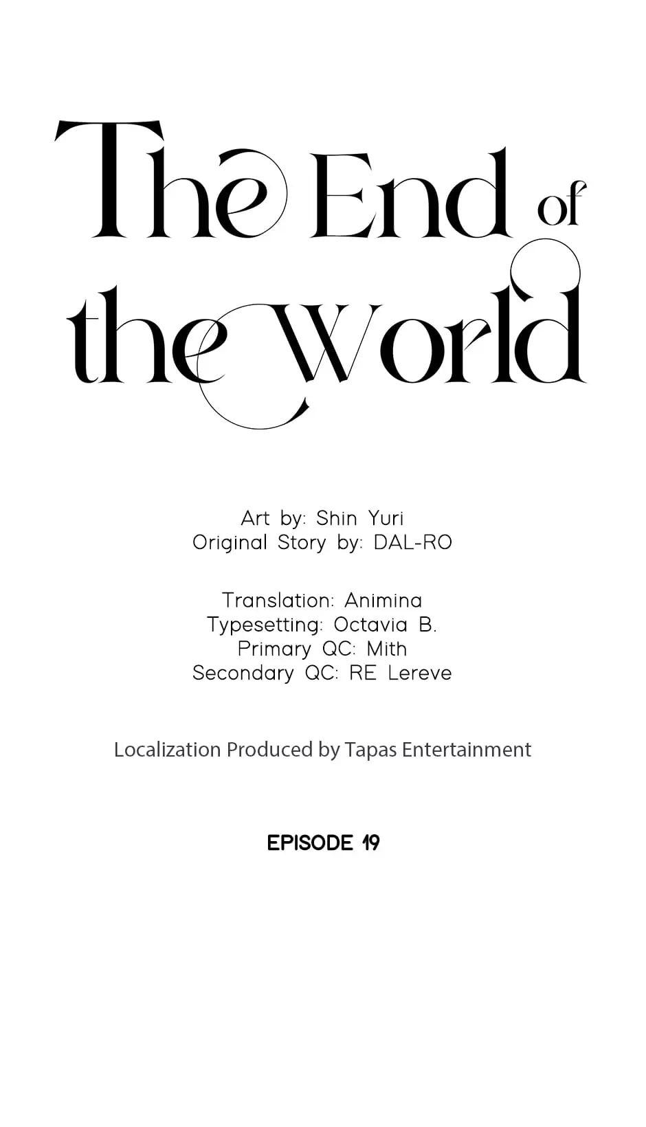The End of the World chapter 19