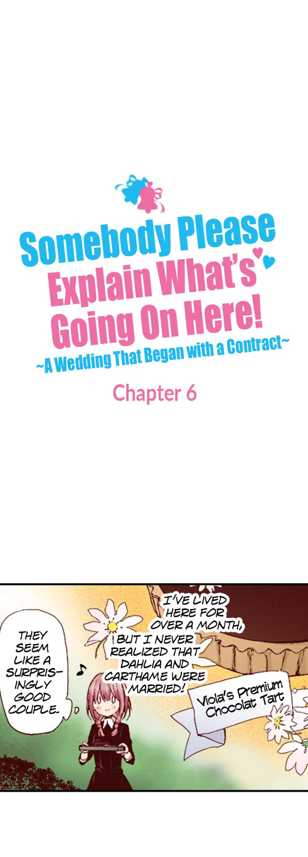 Somebody Please Explain What’s Going On Here! ~A Wedding that Began With a Contract~ chapter 6