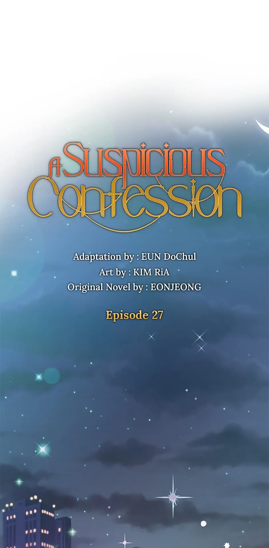 A Suspicious Confession chapter 27